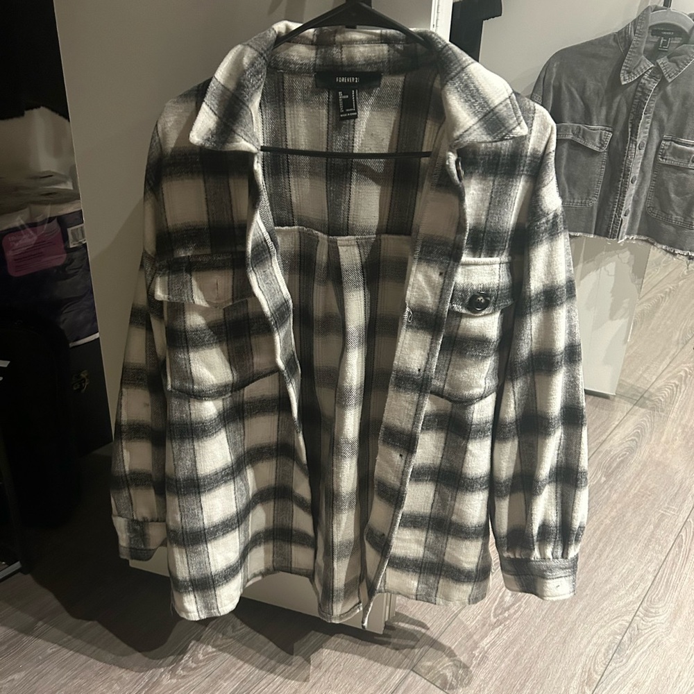 Oversized flannel